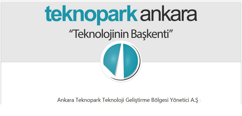 Tüm sosyal medya hesapları da dahil olmak üzere Teknopark Ankara Yönetici A.Ş. logosu belirlenmiştir.