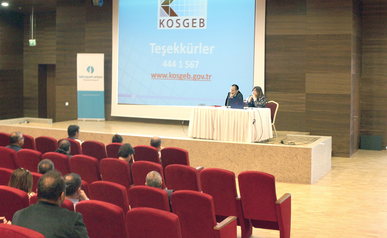 KOBİGEL-KOBİ bilgilendirme toplantısı, Teknopark Ankara Konferans Salonunda düzenlendi.
